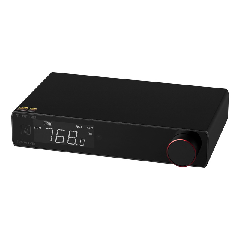 Topping E70 Velvet DAC ตั้งโต๊ะระดับเรือธง รองรับ Dual Hi-RES ประกันศูนย์ไทย