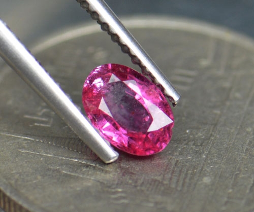อัญมณีทับทิมสยาม (Ruby ) 0.51 กะรัต (0394)