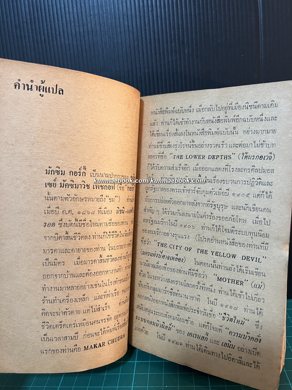 เดนชีวิต (The Life of a Useless Man) ผลงานของ มักซิม กอร์กี้
