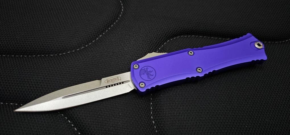 Microtech Automatic Pocket Knife Hera II Mini OTF Purple
