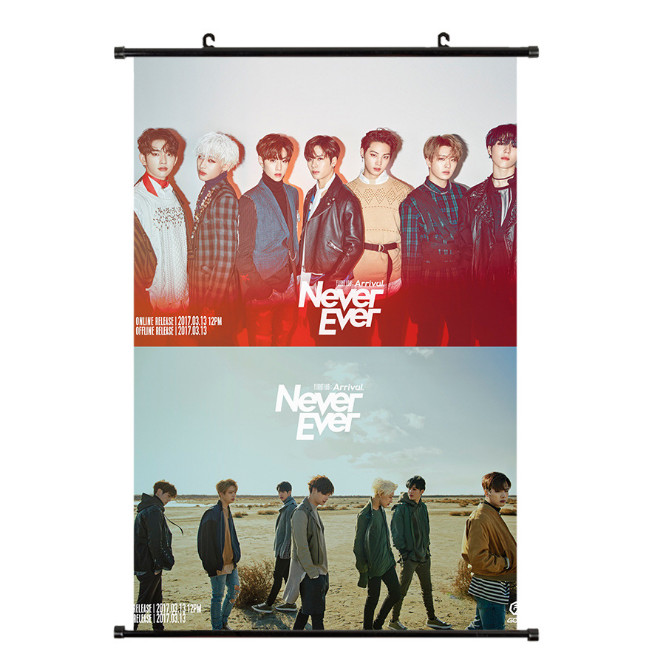 โปสเตอร์แขวนผนัง GOT7 - Never Ever