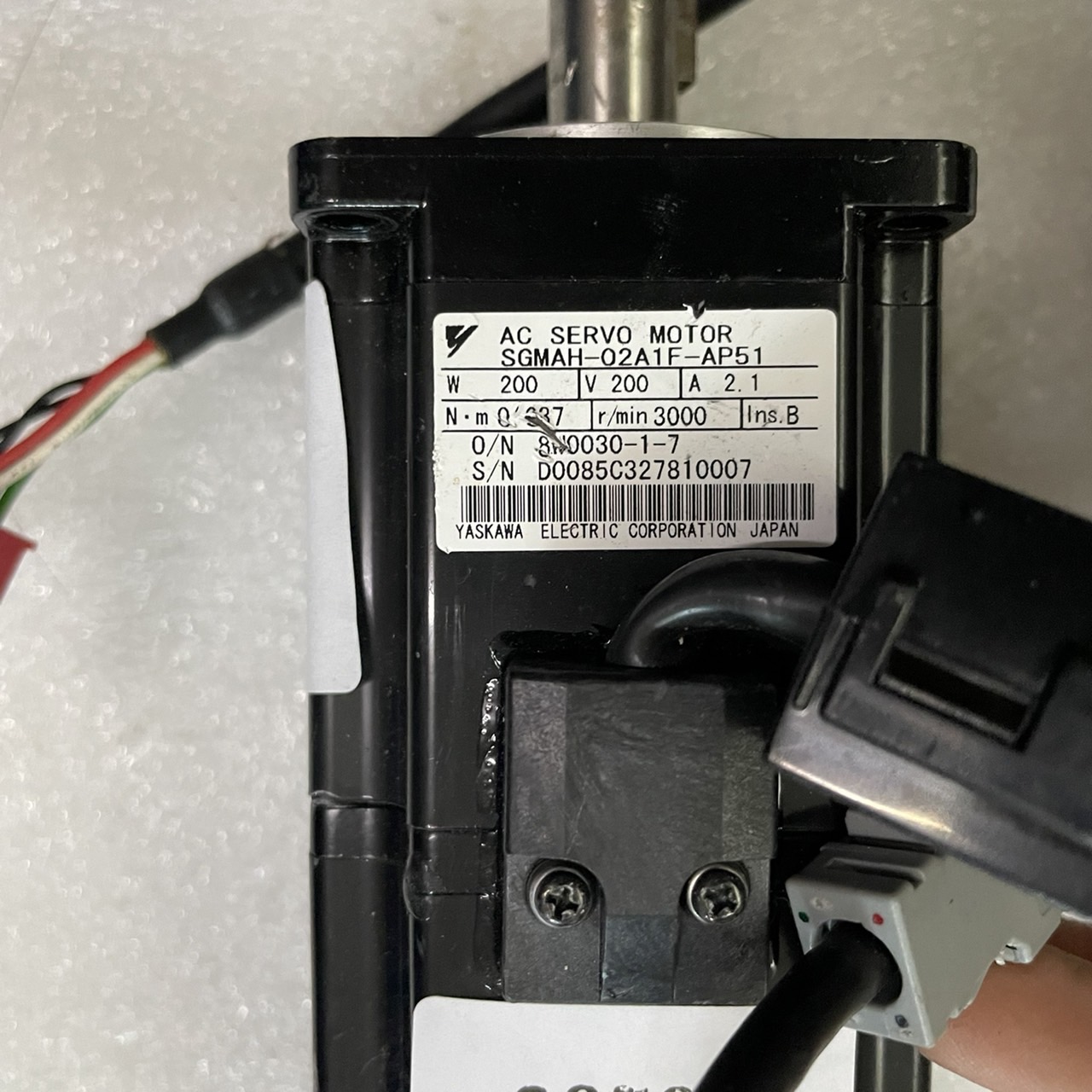 SGMAH-02A1F-AP51 SERVO MOTOR " YASKAWA "