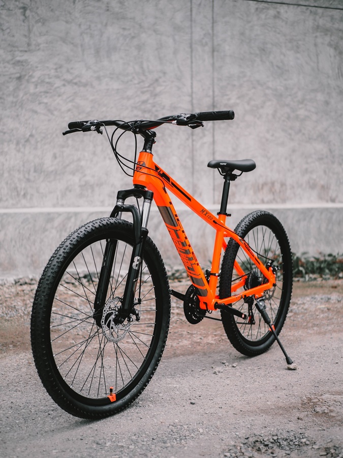 จักรยานเสือภูเขา RICHTER MX100 ล้อ 27.5 นิ้ว ดิสเบรค เฟรมอลูมิเนียม 21 speed NEW2024