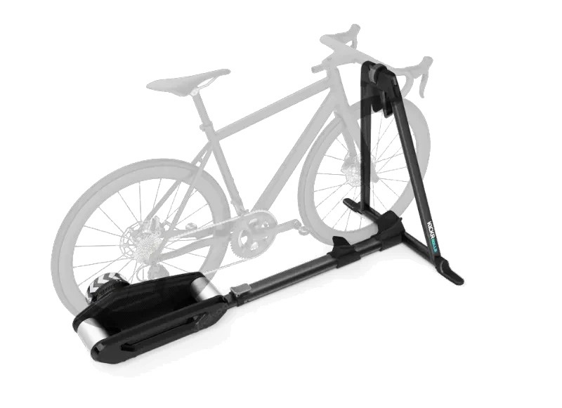 WAHOO KICKR ROLLR SMART TRAINER เทรนเนอร์โรลเลอร์แบบ dual-roller ที่ให้ความรู้สึกขี่จริง รองรับการปรับแรงต้านผ่านแอป ใช้งานกับ Zwift, SYSTM และรองรับ Power Meter