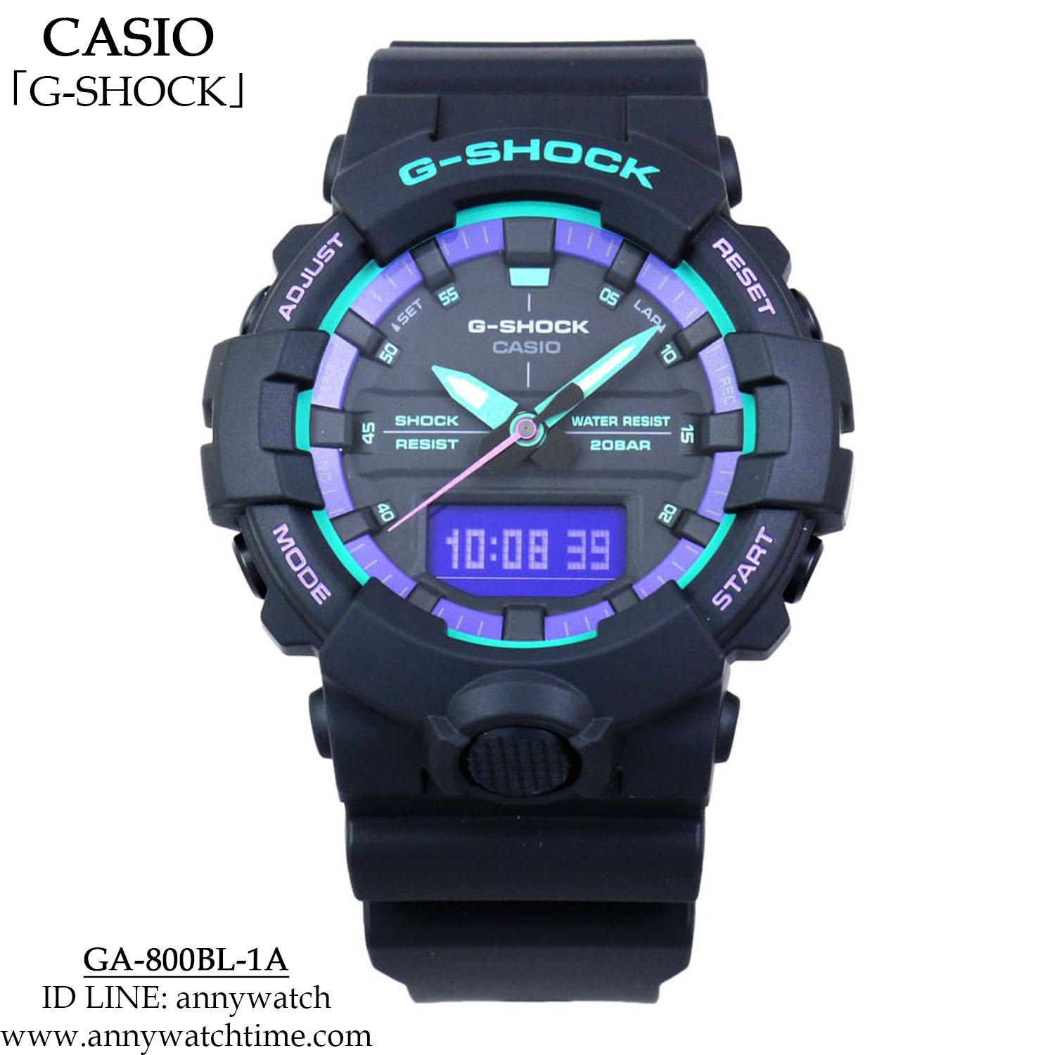 G-SHOCK GA-800BL-1A