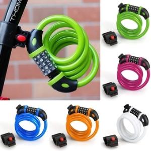 สายล็อคจักรยาน Universal 5-Digit Password Bike lock Anti Theft,TOYON ,TY566