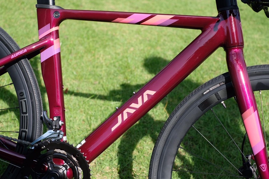 จักรยานไฮบริด JAVA AURIGA ชุดขับ DECA Shimano Sora 18 speeds เฟรมอลูมิเนียม ลบรอยเชื่อม 700c