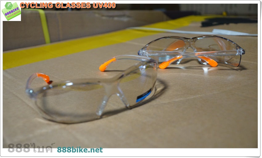 แว่นตา DGROUP CYCLING SUNGLASSES UV400 cycling glassesขาส้มมีเลนชา ขาดำมีเลนใสและเลนปหลอด (ระบุรตงหมายเหตุ)