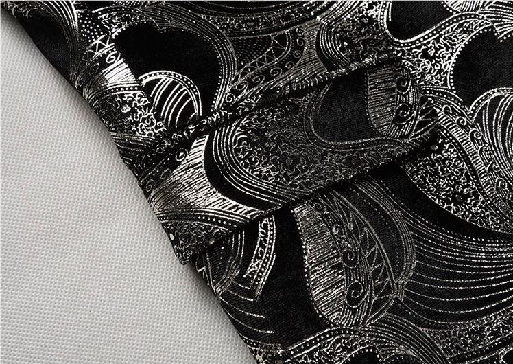 Pre-order ชุดสูทชาย ทักซิโด้ กระดุม2แถว แนวพิมพ์ลาย เนื้อผ้าดี