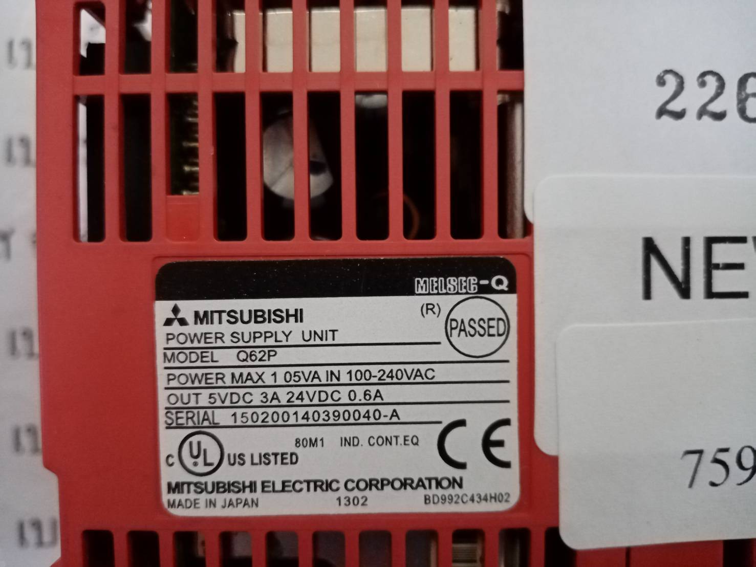 Q62P PLC " MITSUBISHI "