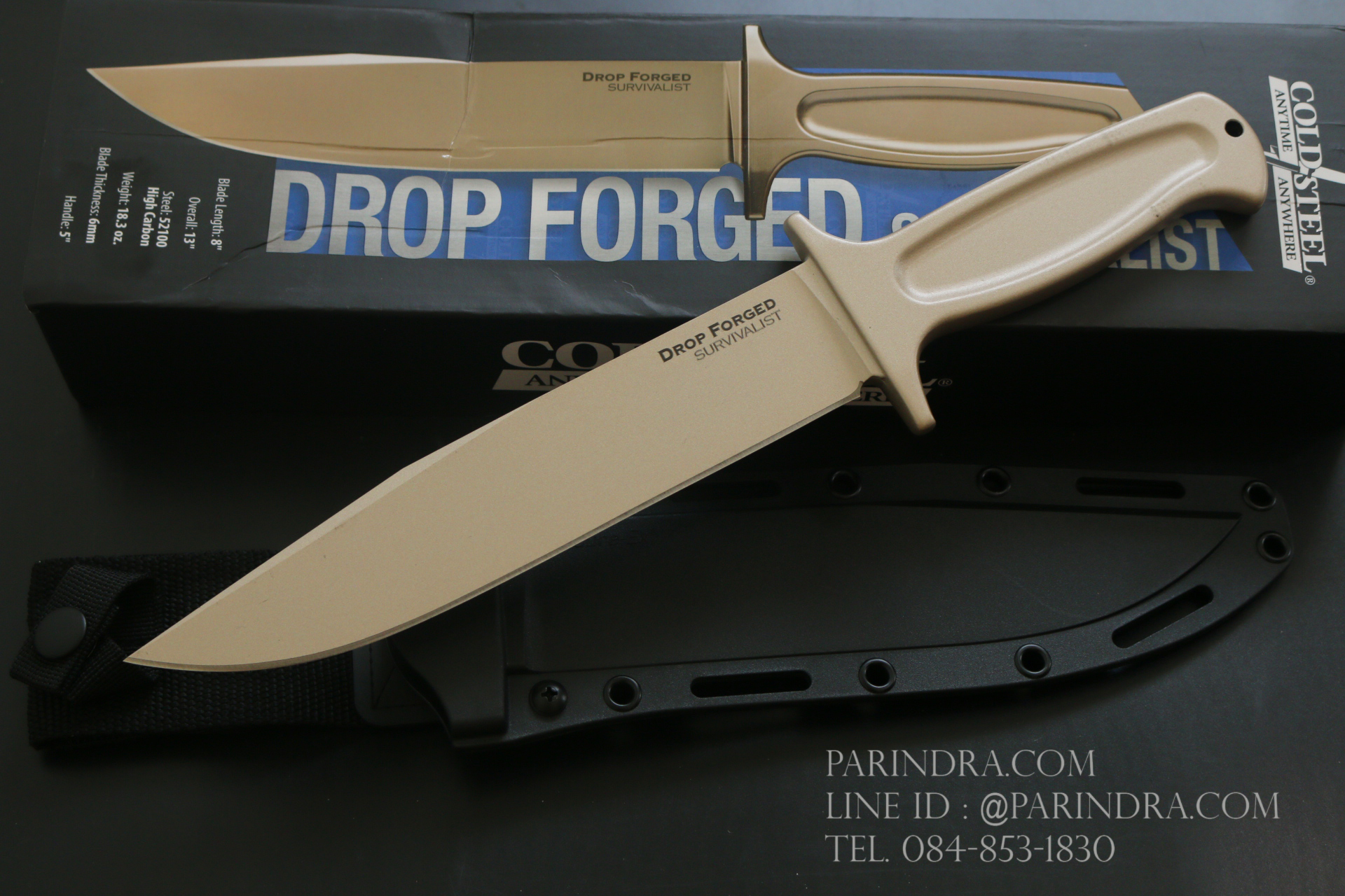 มีด COLD STEEL Cold Steel 36MC Drop Forged Survivalist (ของแท้ 100%)