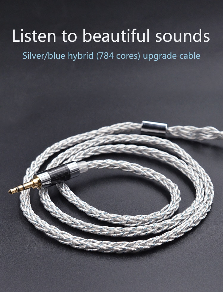 ขาย KZ NEO Blue สายอัพเกรดหูฟัง สำหรับหูฟัง KZ ขั้วพินC