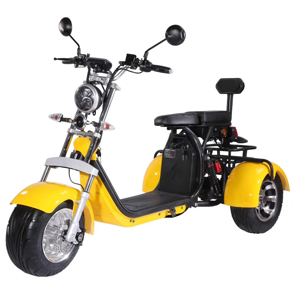 สามล้อ DUDI 3 Wheel CITYCOCO Electric Scooter electric motorcycle 2000w, TD-C9 With EEC plus แบตลิเที่ยม