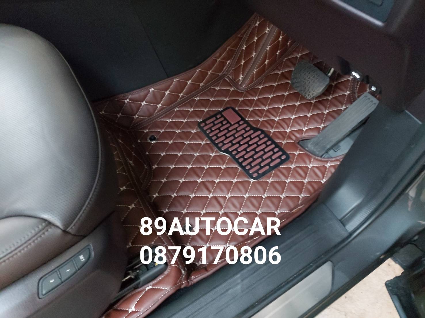 Mazda CX-8 ปูพรม6D สีกาแฟ เข้ารูป เต็มคัน