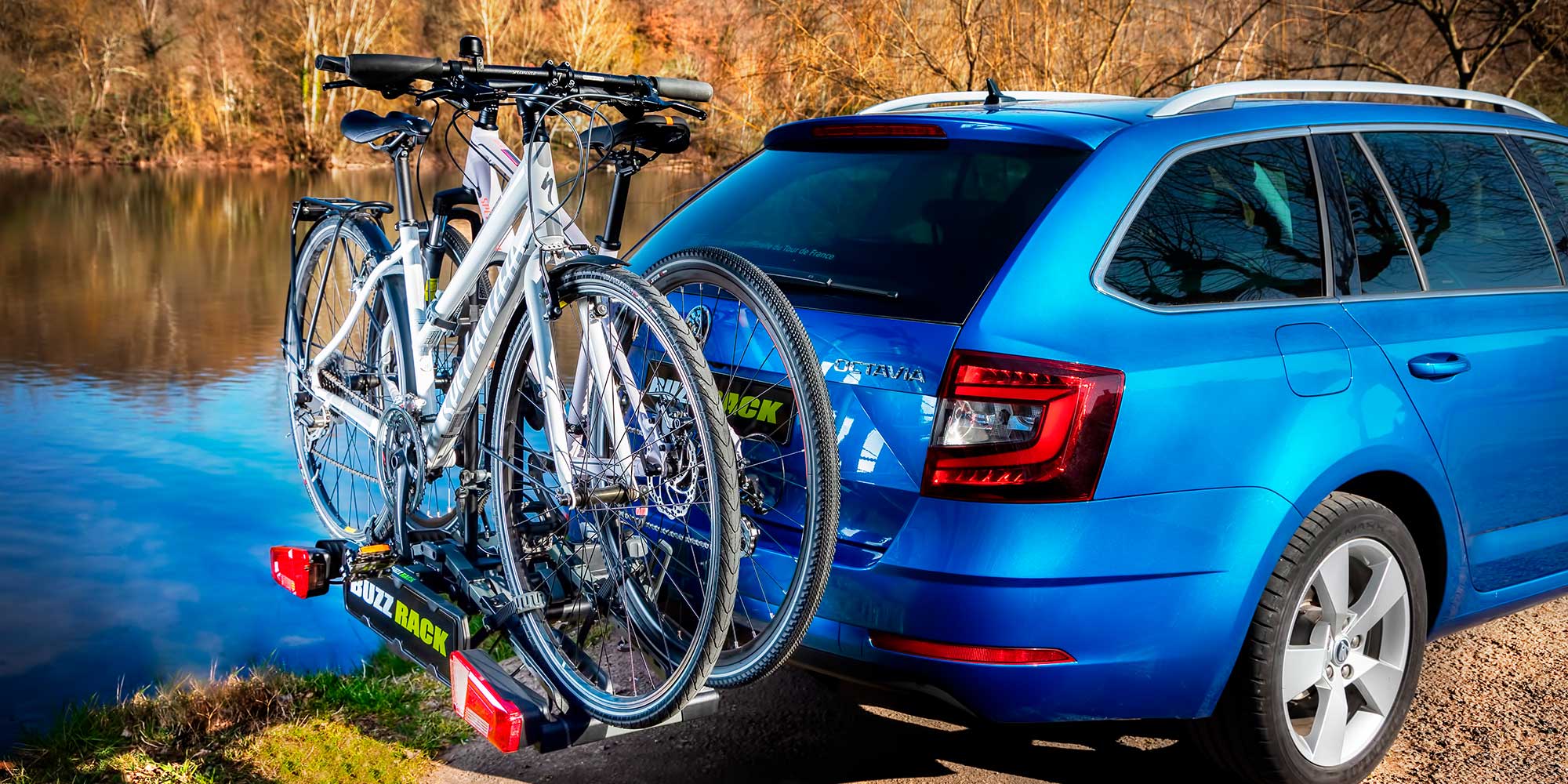 BUZZRACK EAZZY 2 แร็คจักรยานวางท้ายรถ (ต้องมี Townball) สำหรับ 2 คัน แร๊คท้ายรถ