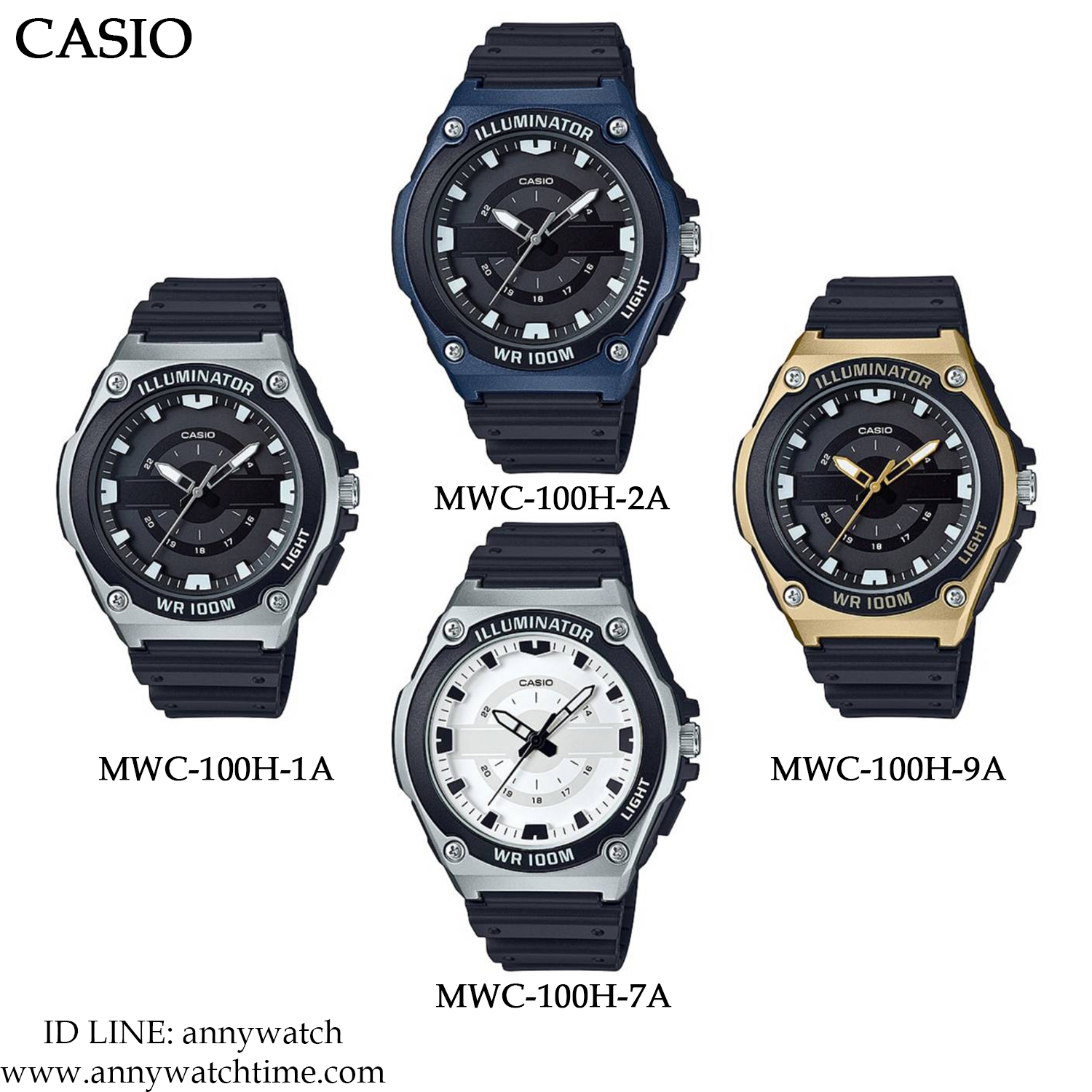 CASIO MWC-100H-1A