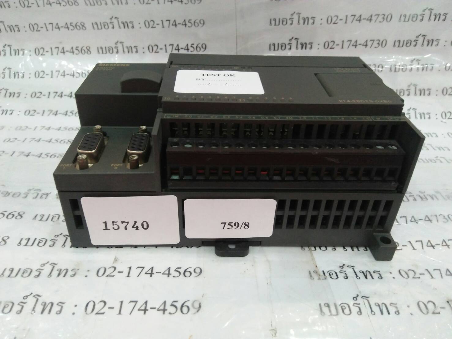 PLC “ SIEMENS ” รุ่น 6ES7 214-2BD23-0XB0