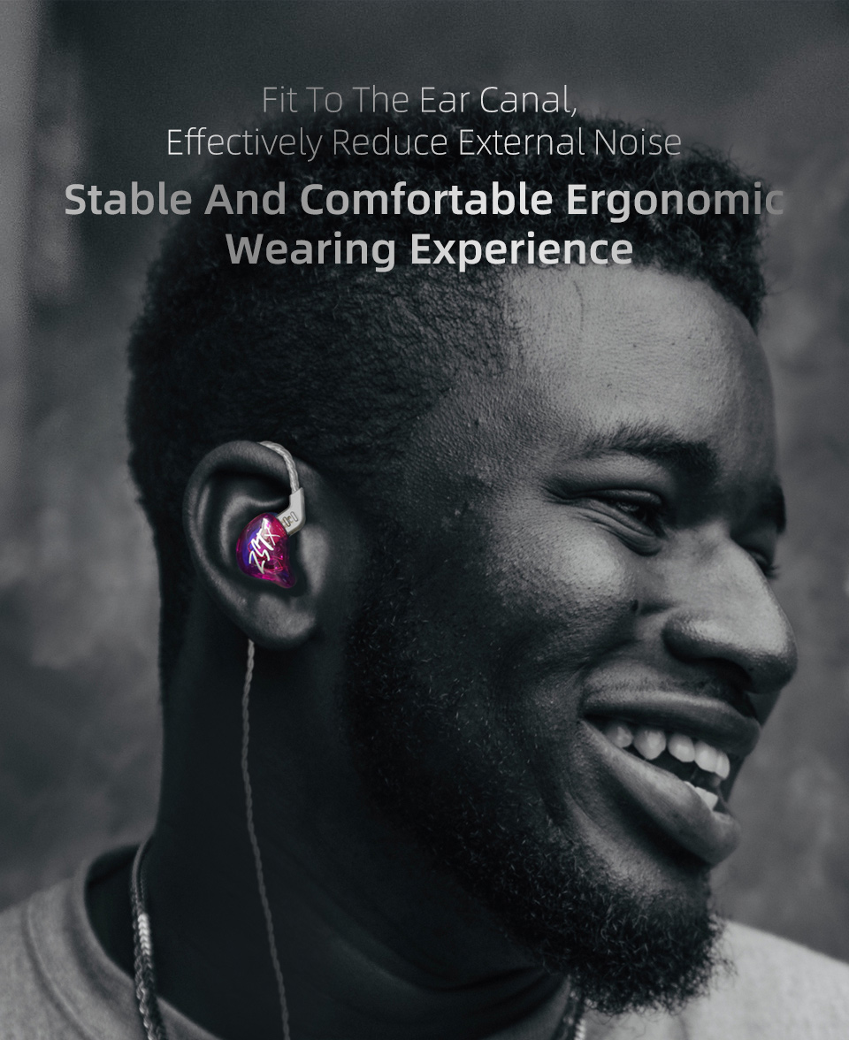 ขาย KZ ZST X หูฟัง 2 ไดร์เวอร์ 1DD+1BA สายชุบเงินถัก100แกน