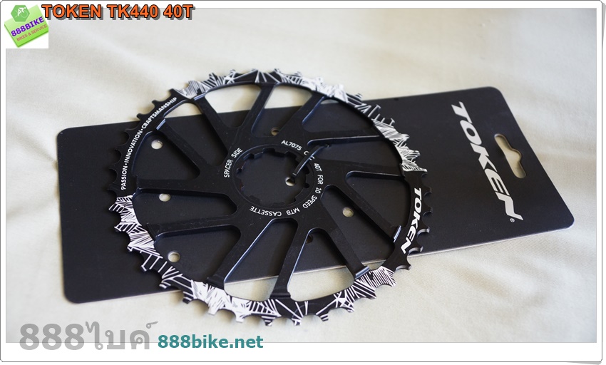 เฉพาะใบสเตอร์หลัง TOKEN ขนาด 40T ,Gator Cog mtx ,TK440