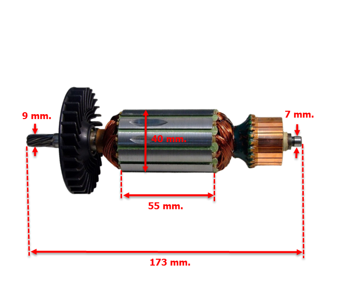 ทุ่น เลื่อยวงเดือน บอส BOSCH GKS190 (รุ่นใหม่) -7ฟัน