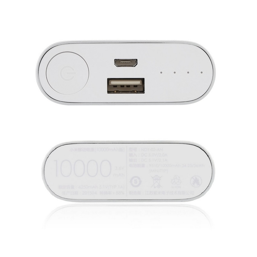 ขาย Xiaomi Mi Power Bank 10000 mAh แบตสำรองชาร์จไว มี 3 สี