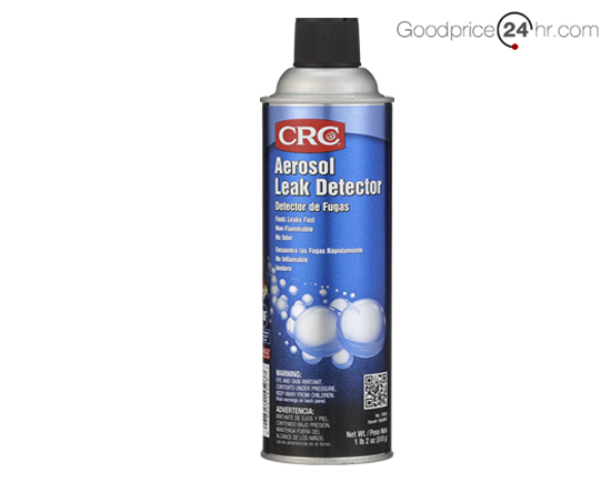 c-212. CRC Aerosol Leak Detector 510g. นํ้ายาตรวจจับการรั่วซึม แก๊สรั่ว ก๊าซรั่ว แอร์รั่ว