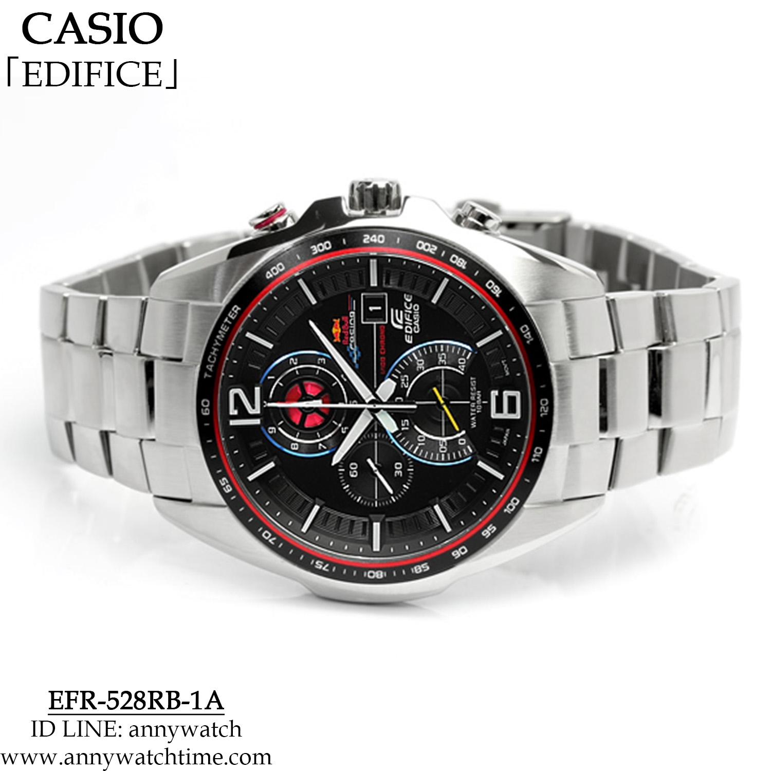 EDIFICE EFR-528RB-1A - จำหน่ายนาฬิกาของแท้ 100% รับซ่อมนาฬิกา 