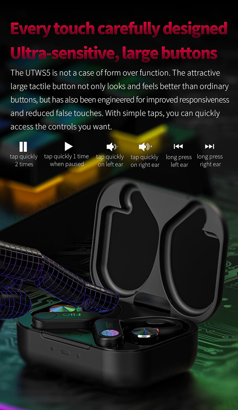 FiiO UTWS5 อะแดปเตอร์เปลี่ยนหูฟังให้รองรับ True Wireless