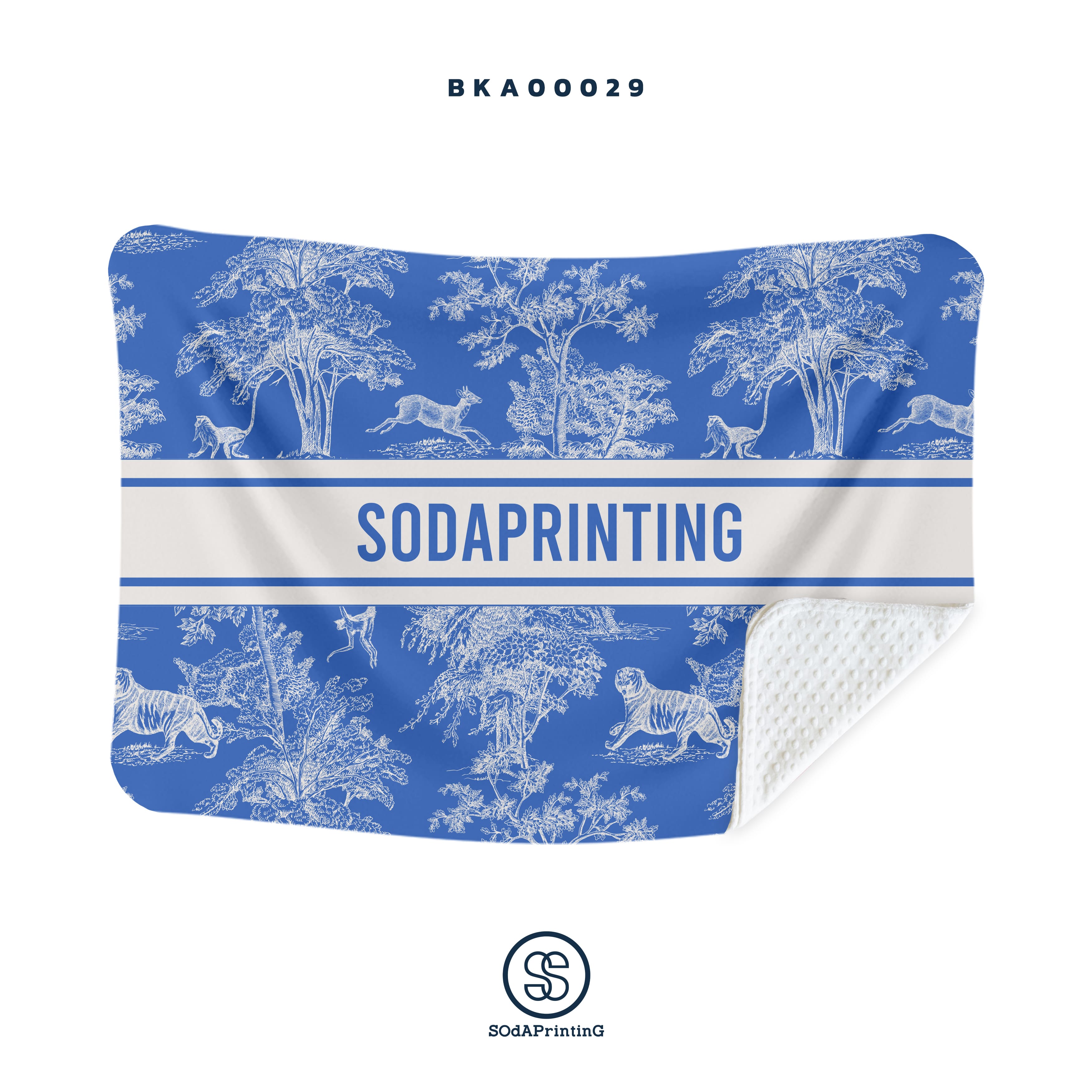ผ้าห่มอเนกประสงค์ ใส่ชื่อได้ รหัส BKA00029 #SOdAblanket #SodAhome