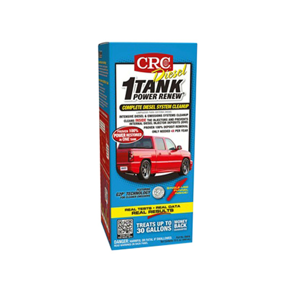 c-043. CRC 1-Tank Power Renew Diesel หัวเชื้อล้างระบบเชื้อเพลิงสูตรเข้มข้นสูง สําหรับเครื่องยนต์ดีเซล
