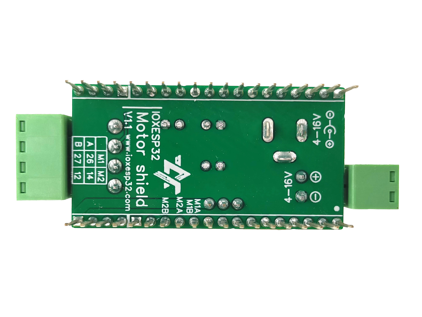 IOXESP32 Motor shield โมดูลขับมอเตอร์สำหรับ ESP32