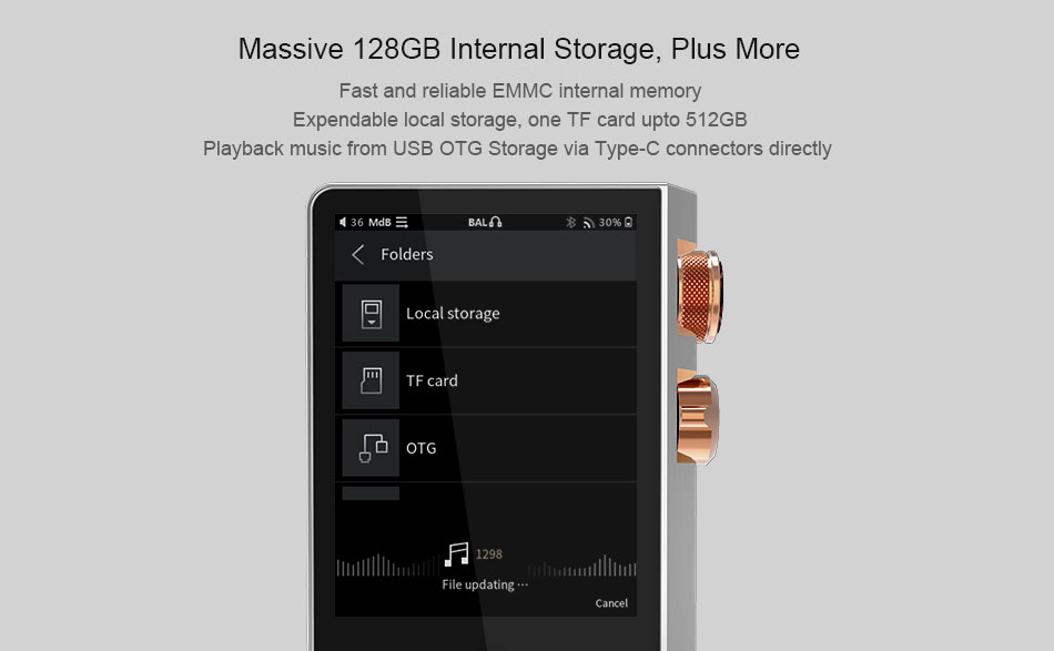ขาย Cayin N8 DAP พกพาชิป DAC AK4497EQ x2 รองรับ Bluetooth , Native DSD256 ประกันศูนย์ไทย