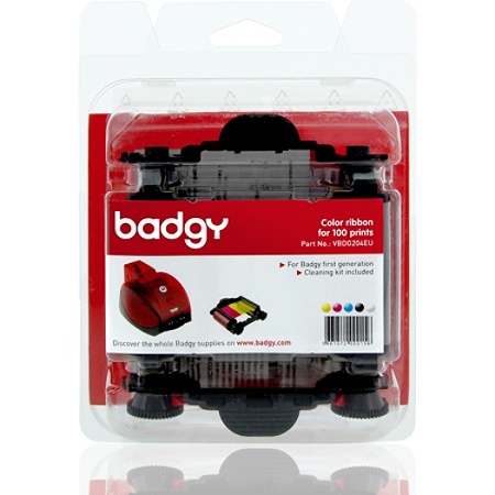 ตลับหมึกเครื่องพิมพ์บัตร Evolis รุ่น Badgy (ของเครื่องสีแดง)