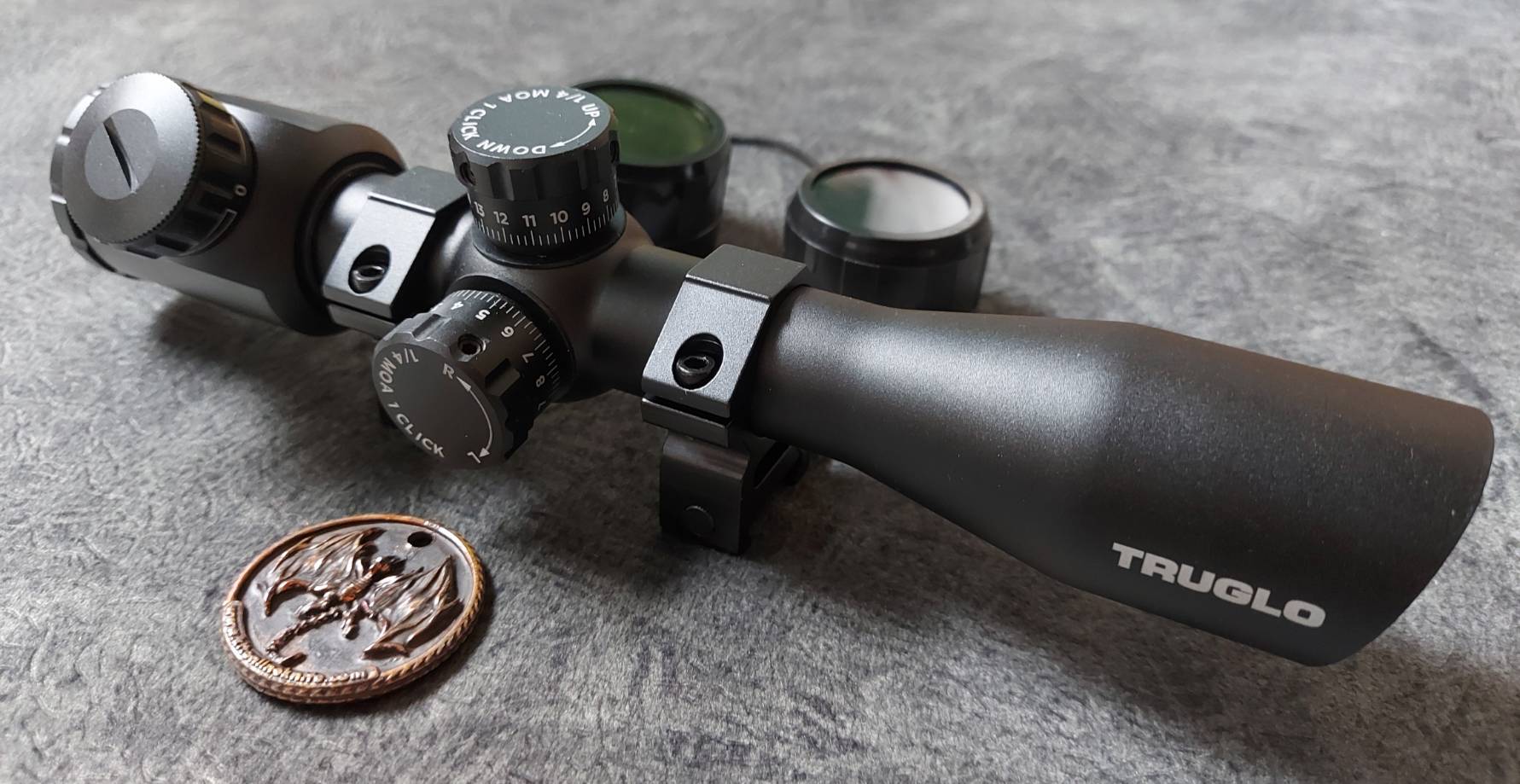 SCP TAC 4X32 IR RINGS BLK