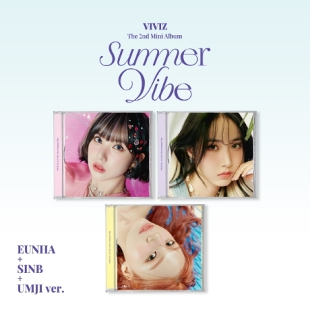 อัลบั้ม #VIVIZ - Summer Vibe (2nd) Jewel Case Ver. แรนด้อม -