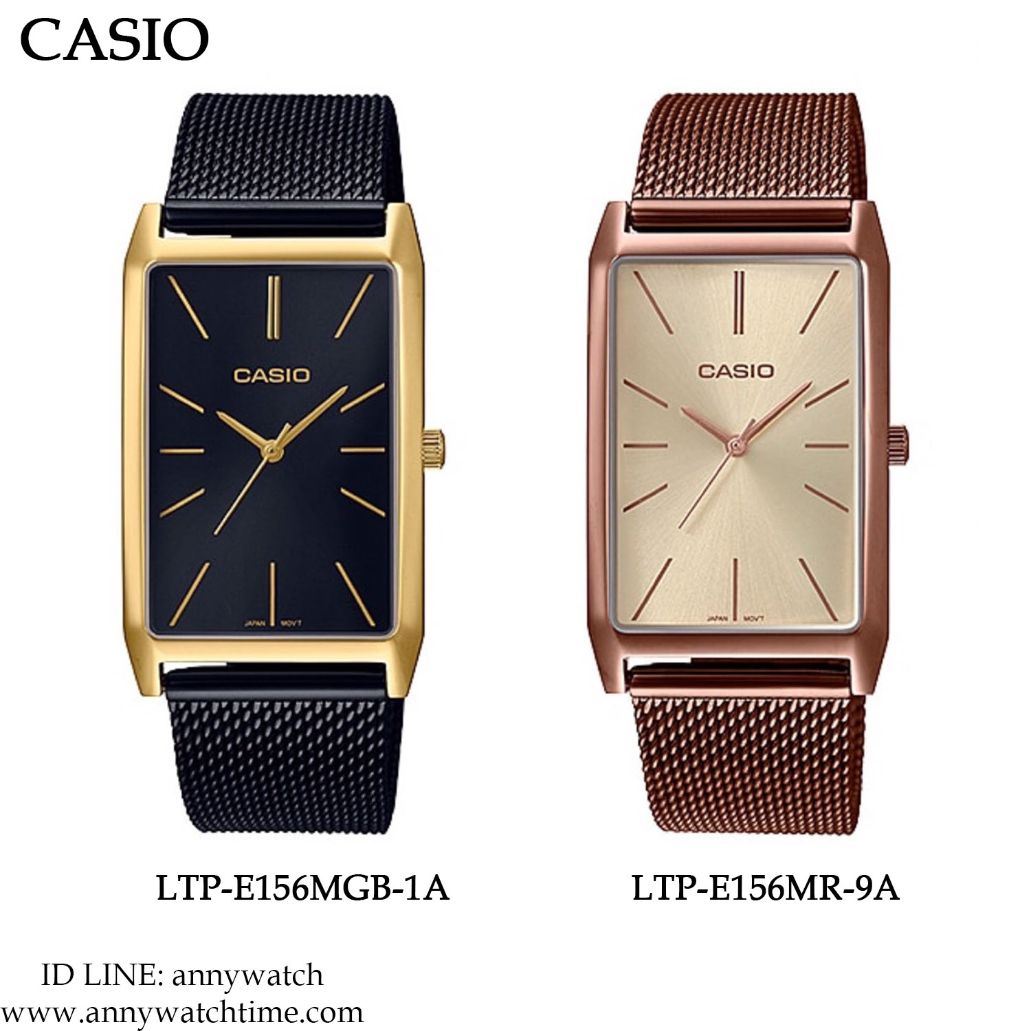 CASIO LTP-E156MR-9A