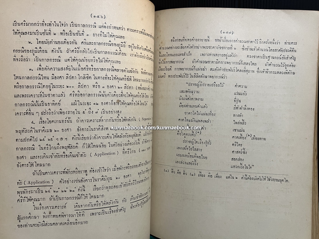 ประติทินโหราศาสตร์ พ.ศ.2417-2479 / หลวงอรรถวาทีธรรมประวรรต เรียบเรียง