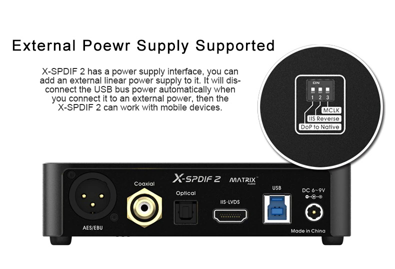 ขาย Matrix Audio X-SPDIF 2 Audio USB Interface