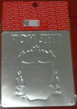 ป้ายเหล็ก ฟุตบอล สโมสรลิเวอร์พูล - ตราสโมสร LFC / เดอะค็อป ใหม่ / LIVERPOOL Football Club Metal Signage - LFC Logo / THE KOP NEW