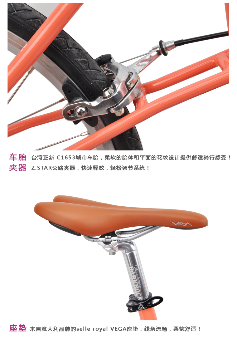 จักรยานมินิ DARKROCK V-22 MINI VELO BIKE ล้อ 451 ขนาด 20*1 1/8 นิ้ว 9สปีด LTWOO