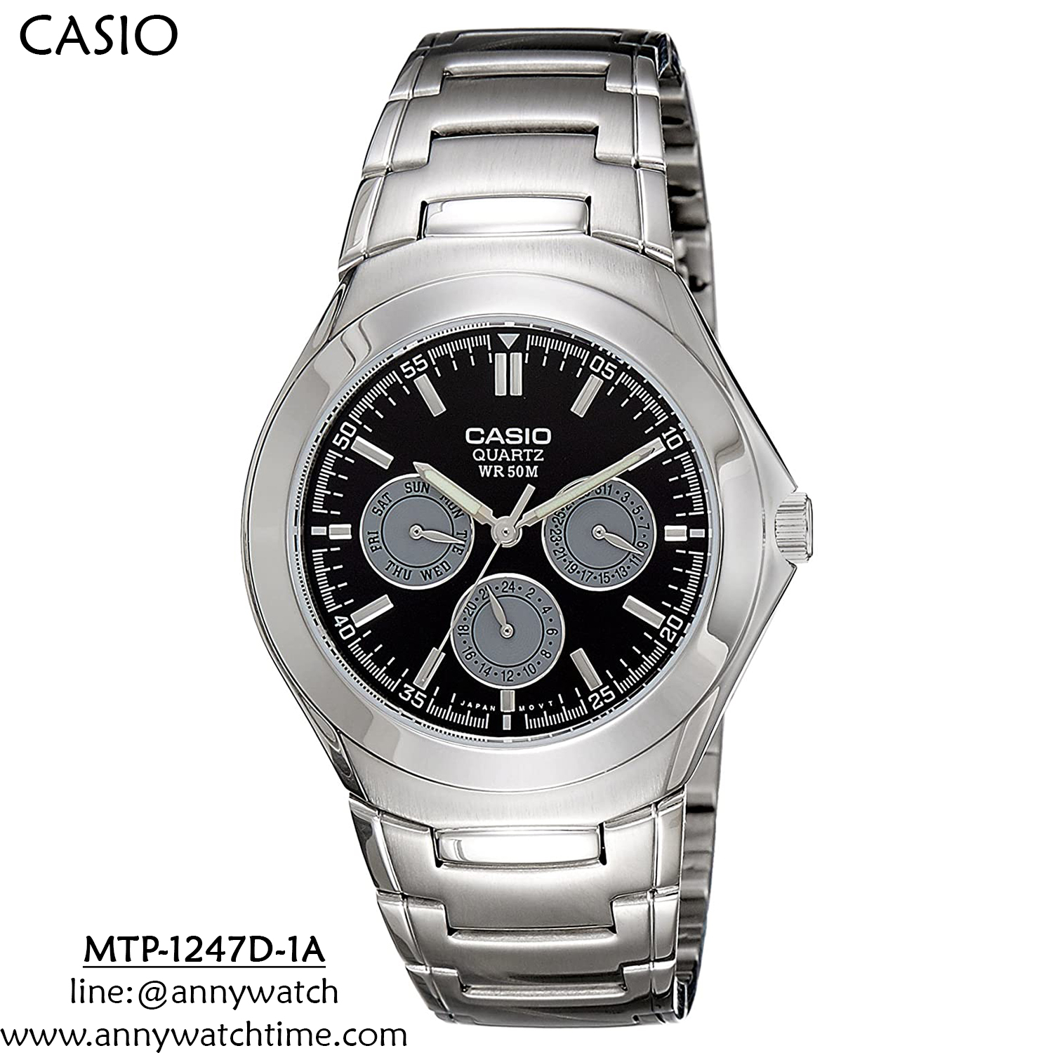CASIO MTP-1247D-1A
