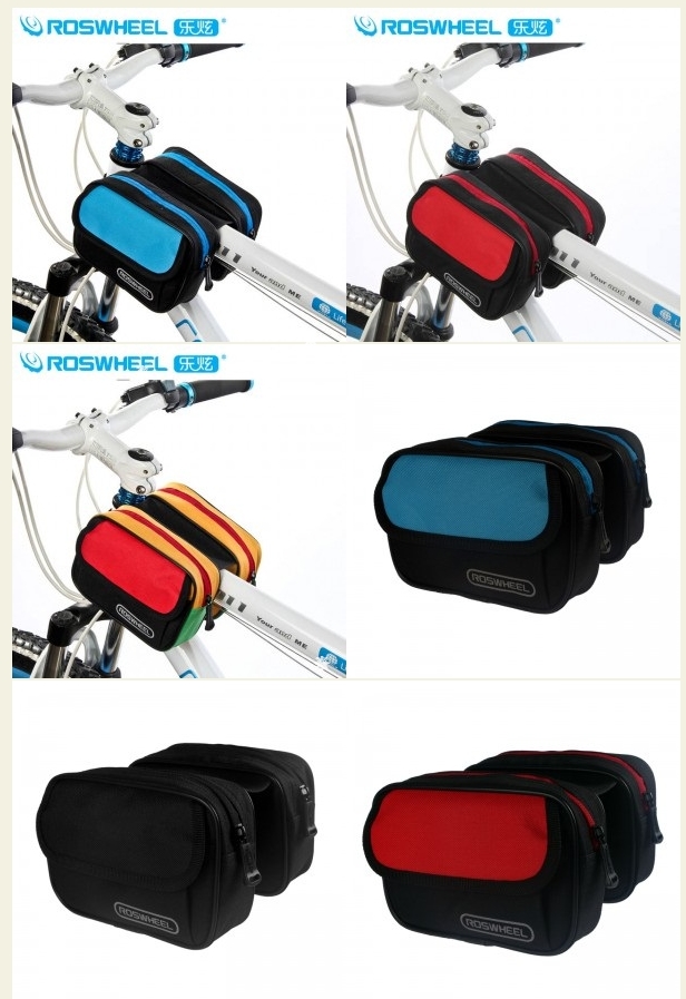 !!!SALE!!!กระเป๋าคาดเฟรม roswheel Frame bag, 12655 (มีสีเหลือง)