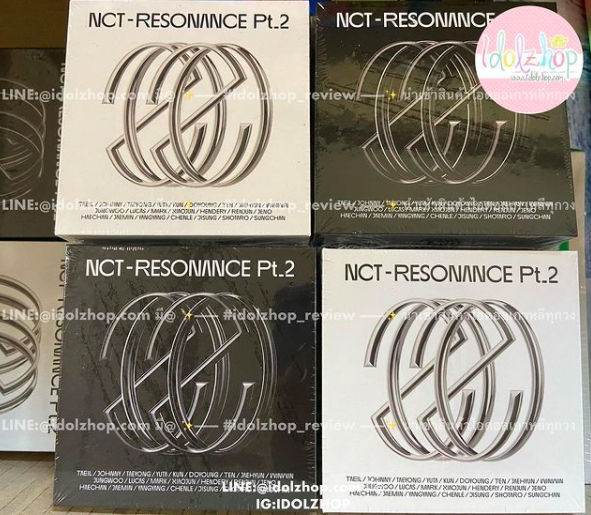 Kihno #NCT 2020 [RESONANCE] PT. 2 2nd Album AIR-KIT : สีดำ