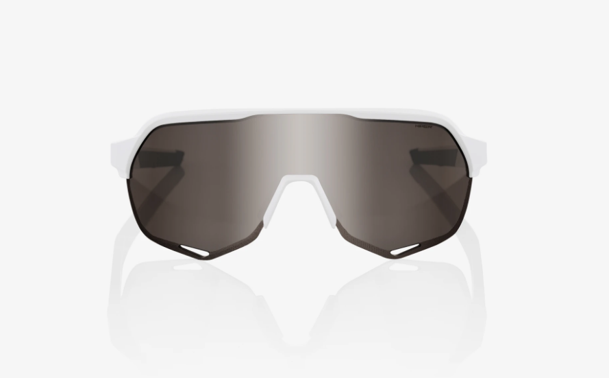 แว่นตา 100% S2® SE BORA - hansgrohe Team White HiPER® เลนส์สีเงิน + เลนส์ใส