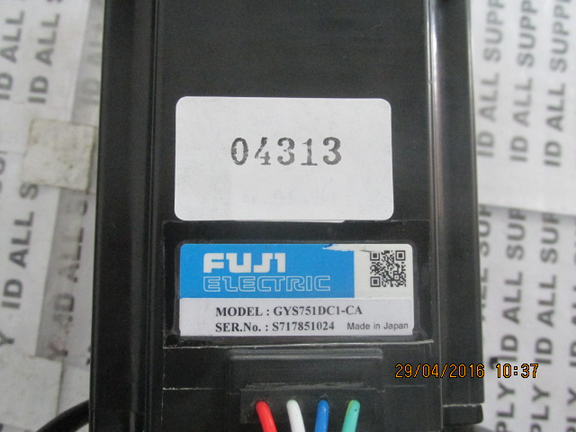 SERVO MOTOR “ FUJI ” รุ่น GYS751DC1-CA