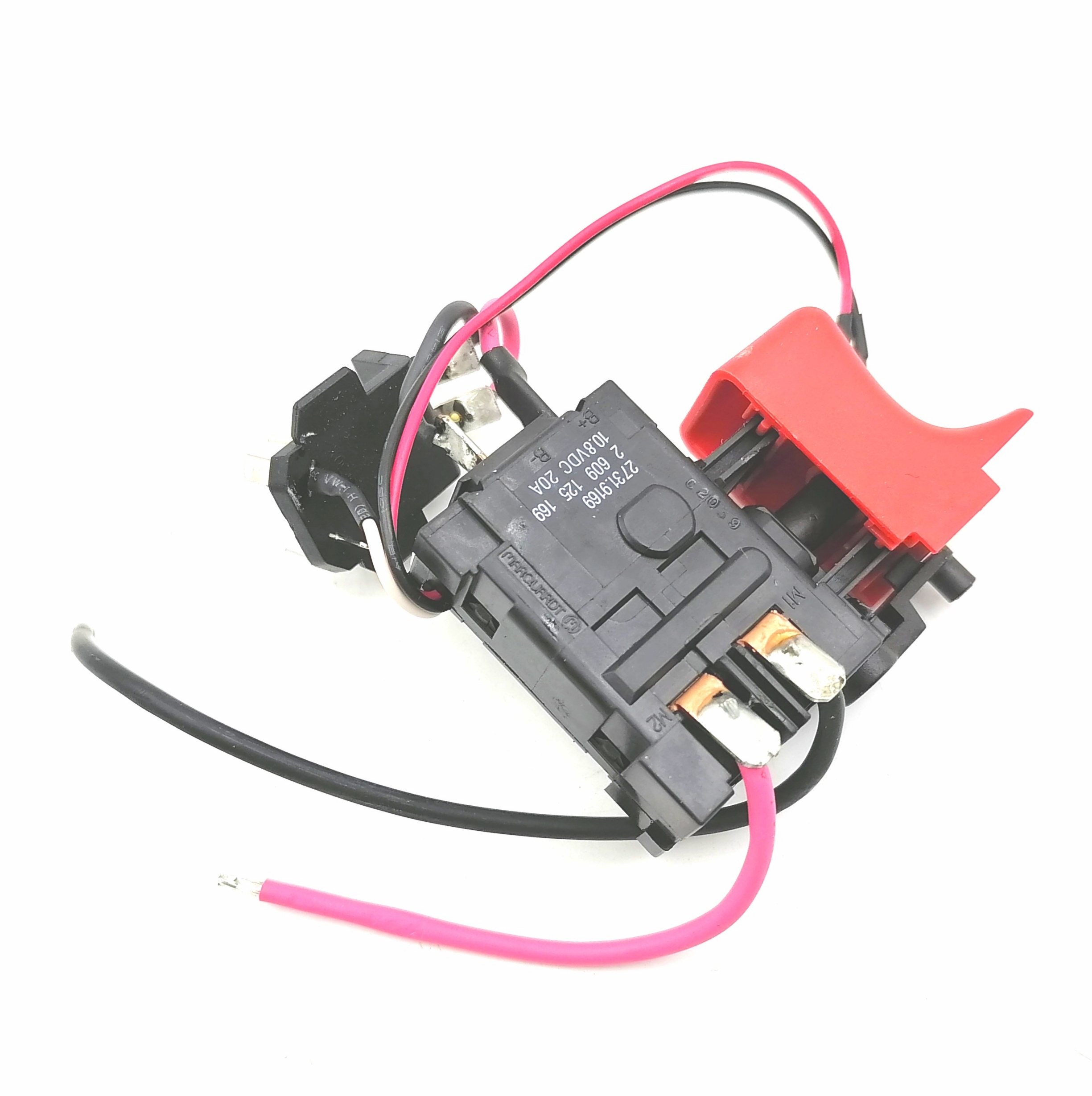 สวิทช์ สว่านไร้สาย Bosch รุ่น GSB 1080-2-Li, GSR 1080-2-Li, GSR120-Li, GSR 1200-2-Li, GSB 120Li, TSR 1080-2-Li (GEN2) Pn.2609125169 (แท้-สั่ง)(*)