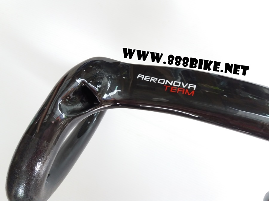 แฮนด์หมอบ Aero nova Road Carbon Handlebar กว้าง 40cm, 42CM