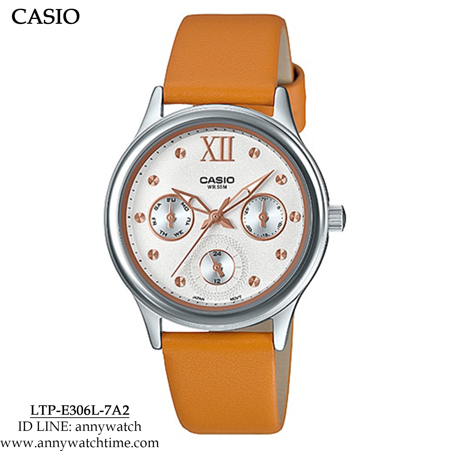 CASIO LTP-E306L-7A2