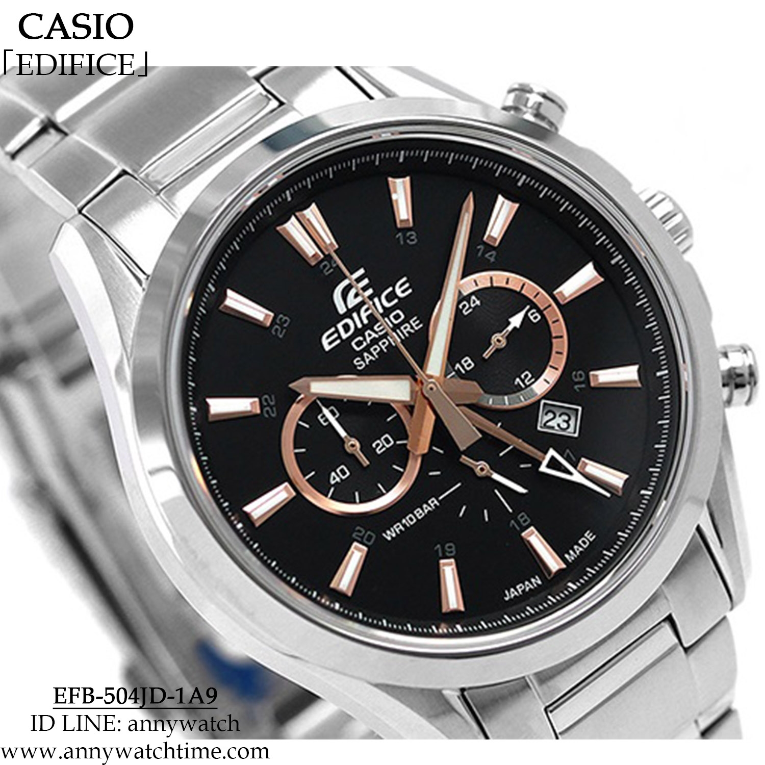 EDIFICE EFB-504JD-1A9