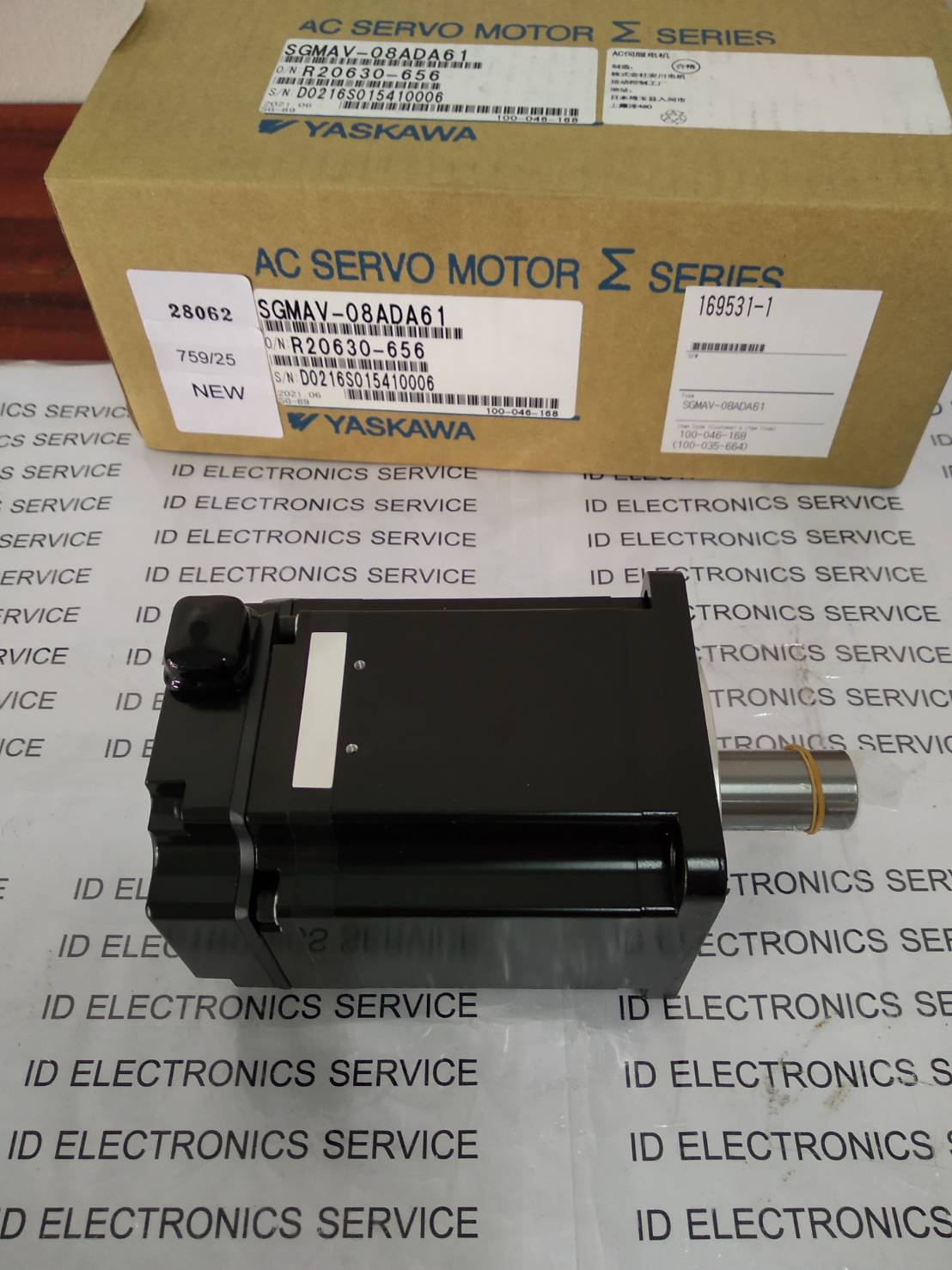 SGMAV-08ADA61 SERVO MOTOR " YASKAWA "